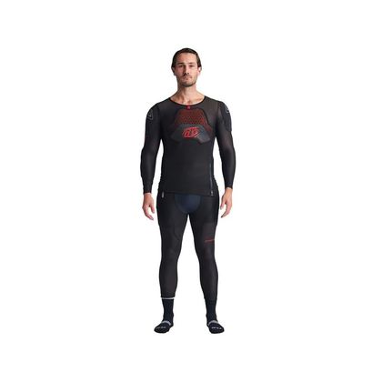 Gilet de protection TroyLee design STAGE GHOST D3O® LONG 2025 - Noir