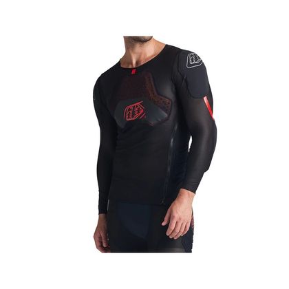 Gilet de protection TroyLee design STAGE GHOST D3O® LONG 2025 - Noir