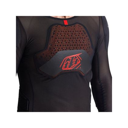 Gilet de protection TroyLee design STAGE GHOST D3O® LONG 2025 - Noir