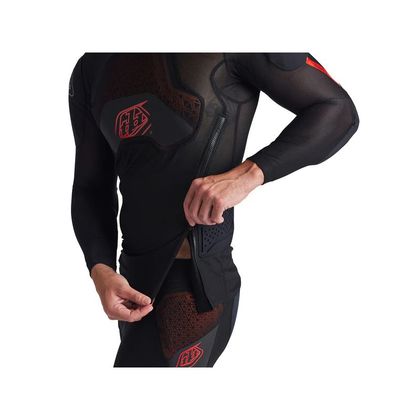 Gilet de protection TroyLee design STAGE GHOST D3O® LONG 2025 - Noir