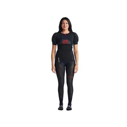 Gilet de protection TroyLee design STAGE GHOST D3O® SHORT 2025 - Noir
