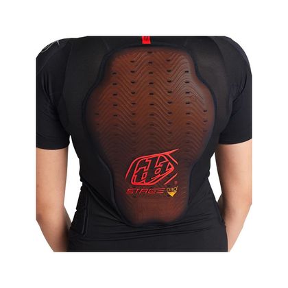 Gilet de protection TroyLee design STAGE GHOST D3O® SHORT 2025 - Noir