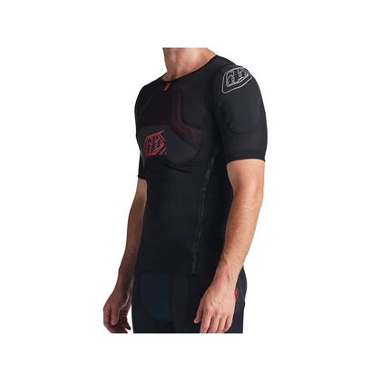 Gilet de protection TroyLee design STAGE GHOST D3O® SHORT 2025 - Noir