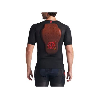 Gilet de protection TroyLee design STAGE GHOST D3O® SHORT 2025 - Noir