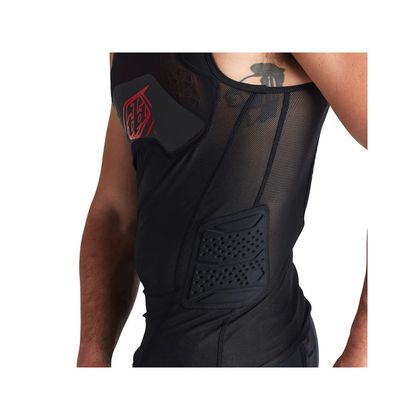 Gilet de protection TroyLee design STAGE GHOST D3O® VEST 2025 - Noir