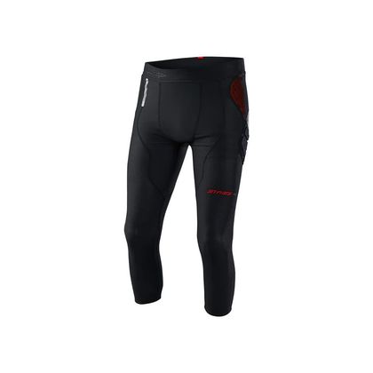 TroyLee design STAGE GHOST D3O® BROEK 2025 Kort - Zwart Ref: TRL1172 
