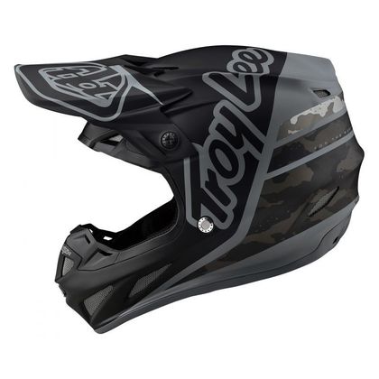 Casco de motocross TroyLee design SE4 COMPOSITE - SILHOUETTE - BLACK CAMO 2020 Ref : TRL0477 