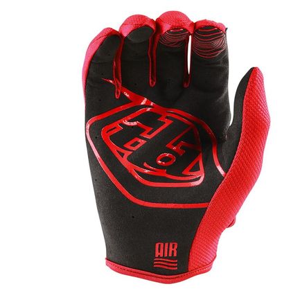 Guantes de motocross TroyLee design AIR YOUTH - SOLID - RED