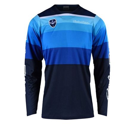 Camiseta de motocross TroyLee design SE - SPECTRUM - BLUE NAVY 2020