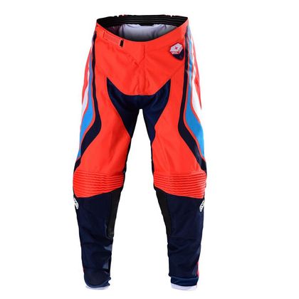 Pantaloni da cross TroyLee design SE - SECA - ORANGE DARK NAVY 2020