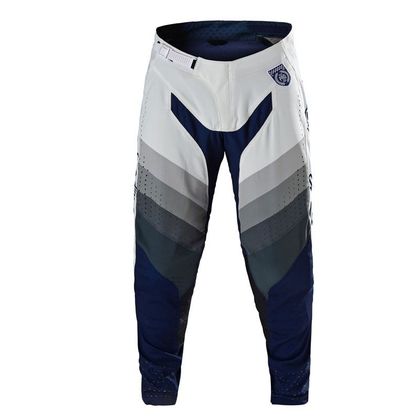 Pantaloni da cross TroyLee design SE PRO - MIRAGE - WHITE GRAY 2020