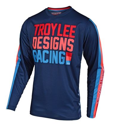 Camiseta de motocross TroyLee design GP YOUTH AIR - PREMIX 86 - NAVY 2020 Ref : TRL0336 