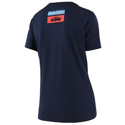 T-Shirt manches courtes TroyLee design KTM TEAM 2021 FEMME