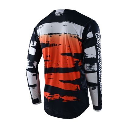 Camiseta de motocross TroyLee design GP BRUSHED TEAM NAVY/ORANGE 2022