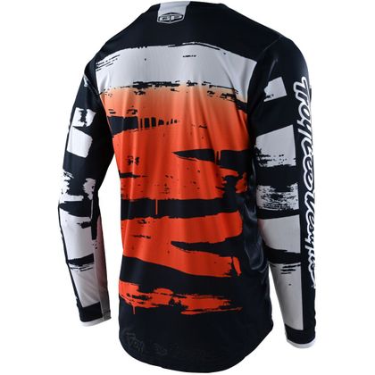 Camiseta de motocross TroyLee design GP BRUSHED TEAM NAVY/ORANGE ENFANT