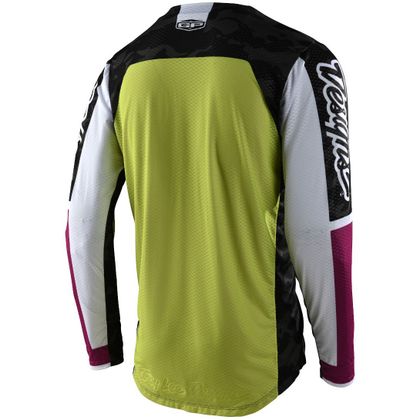 Maillot cross TroyLee design GP AIR VELOCE CAMO BLACK/GLO GREEN 2022