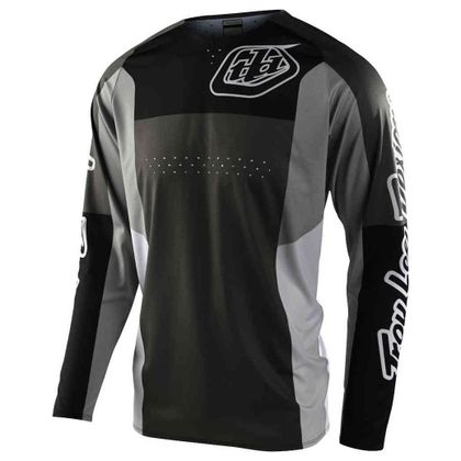 Camiseta de motocross TroyLee design SE PRO QUATTRO GRAY/BLACK 2022 Ref : TRL0710 