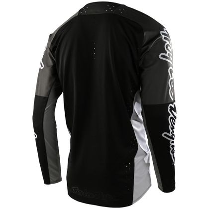 Camiseta de motocross TroyLee design SE PRO QUATTRO GRAY/BLACK 2022