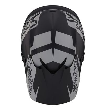 Casco de motocross TroyLee design GP SLICE 2024 - Negro / Gris