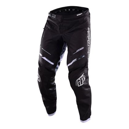 Pantaloni da cross TroyLee design GP PRO BLENDS YOUTH - Nero / Bianco Ref : TRL0937 