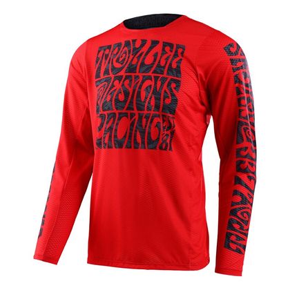 Camiseta de motocross TroyLee design GP PRO AIR MANIC MONDAY 2023 - Rojo Ref : TRL0965 
