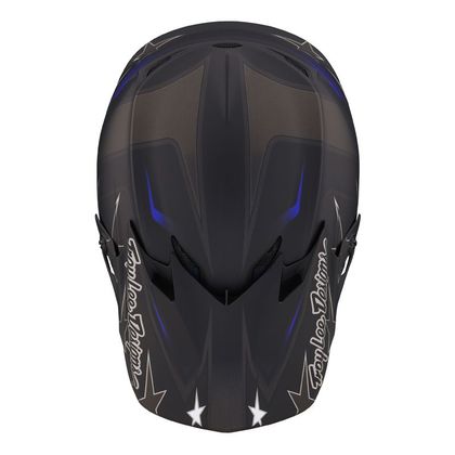 Casco de motocross TroyLee design SE4 POLYACRYLITE FLAGSTAFF MIPS 2024 - Negro
