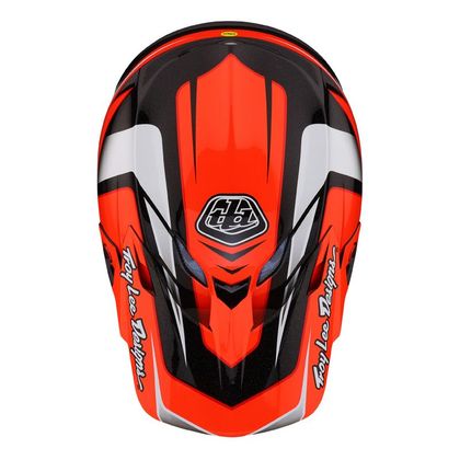 Casco de motocross TroyLee design SE5 ECE COMPOSITE SABER MIPS 2023 - Naranja