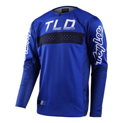 Camiseta de motocross TroyLee design SE PRO GRID 2023 - Azul / Azul Ref : TRL0943 