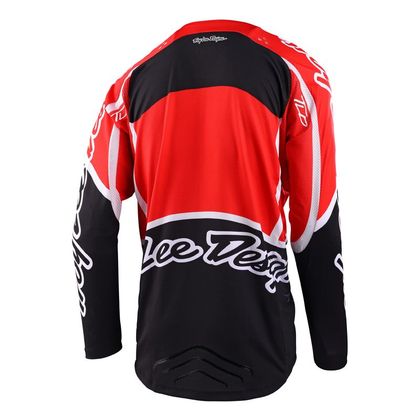 Camiseta de motocross TroyLee design SE PRO RADIAN 2023 - Rojo / Blanco