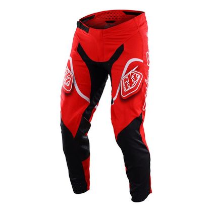 Pantaloni da cross TroyLee design SE PRO RADIAN 2023 - Rosso / Bianco Ref : TRL0919 