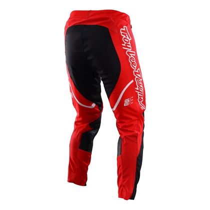 Pantalón de motocross TroyLee design SE PRO RADIAN 2023 - Rojo / Blanco
