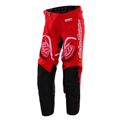 Pantaloni da cross TroyLee design GP PRO RADIAN YOUTH - Rosso / Bianco Ref : TRL0940 