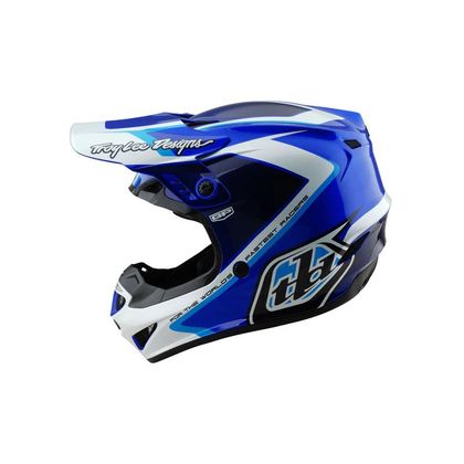 Casque cross TroyLee design GP SHUTTER 2025 - Bleu
