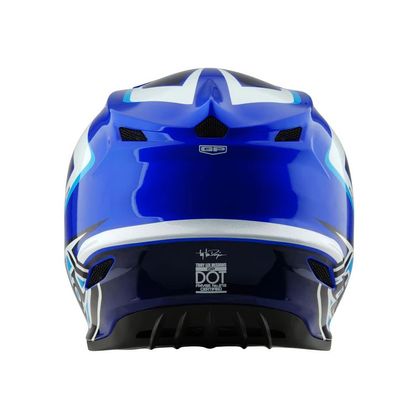 Casque cross TroyLee design GP SHUTTER 2025 - Bleu