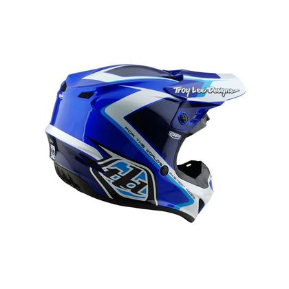 Casque cross TroyLee design GP SHUTTER 2025 - Bleu