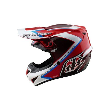 Casque cross TroyLee design GP SHUTTER 2025 - Noir / Rouge