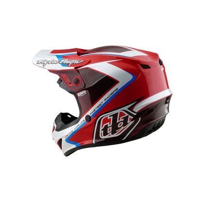 Casque cross TroyLee design GP SHUTTER 2025 - Noir / Rouge