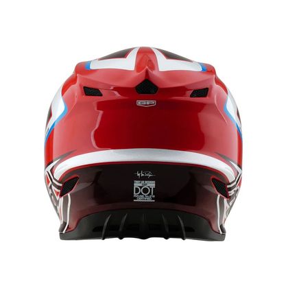 Casque cross TroyLee design GP SHUTTER 2025 - Noir / Rouge