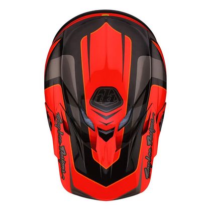 Casco de motocross TroyLee design SE5 ECE CARBON SABER MIPS 2023 - Rojo
