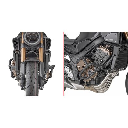 Pare-carter Givi tubulaire - Noir