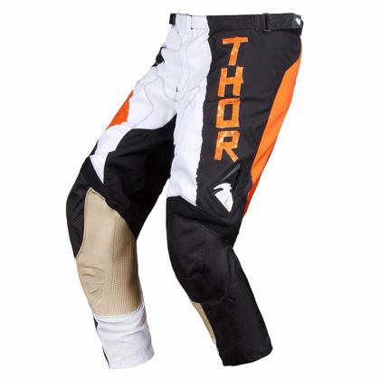 Pantaloni da cross Thor PULSE TAPER ORANGE/WHITE  2018