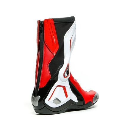 Bottes Dainese TORQUE 3 OUT - BLACK - Blanc / Rouge
