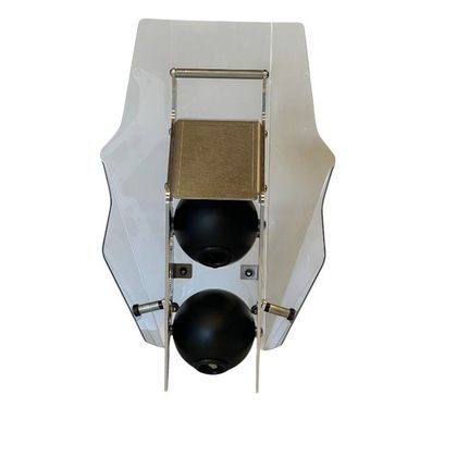 Motoboxer Halogen ECE Navigationsrunde - Grau