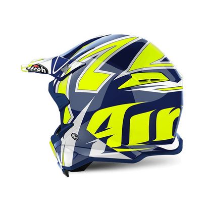 Casco da cross Airoh TERMINATOR OPEN VISION SHOCK BLUE GLOSS 2019