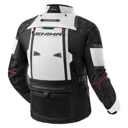 Veste Moto Shima TRACKET - Gris / Noir