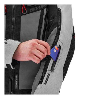 Veste Moto Shima TRACKET - Gris / Noir