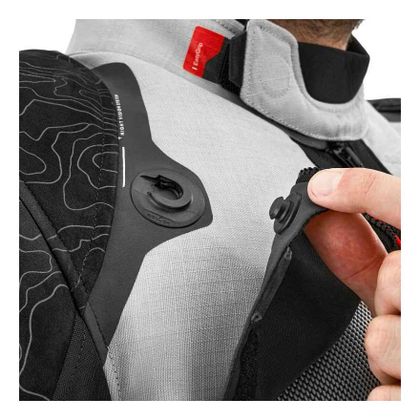 Veste Moto Shima TRACKET - Gris / Noir