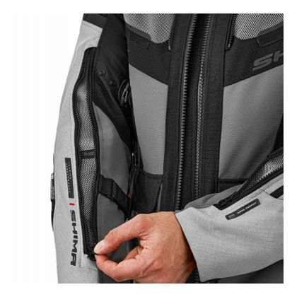 Veste Moto Shima TRACKET - Gris / Noir