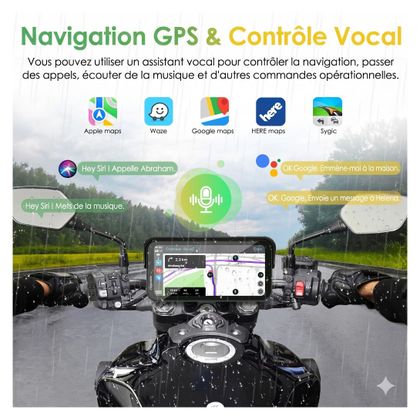 Ecran connecté Carpuride W603D+TPMS - Carplay®/Android Auto™ - 6 pouces Universel