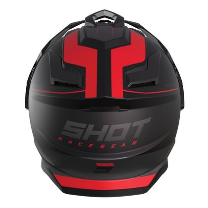 Shot TREK MAX VISION RALLY 2026 Cross-Helm - Schwarz / Rot